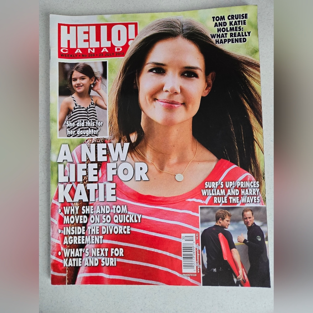 Hello Canada Magazine Katie Holmes